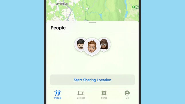 صورة للمقال بعنوان كيفية مشاركة موقعك مع الأصدقاء والعائلة في iOS 17